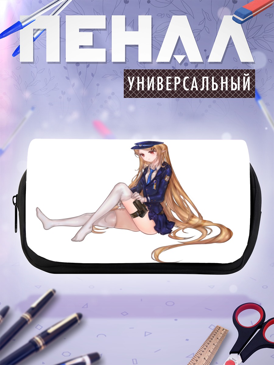 Пенал-косметичка Девушка в форме