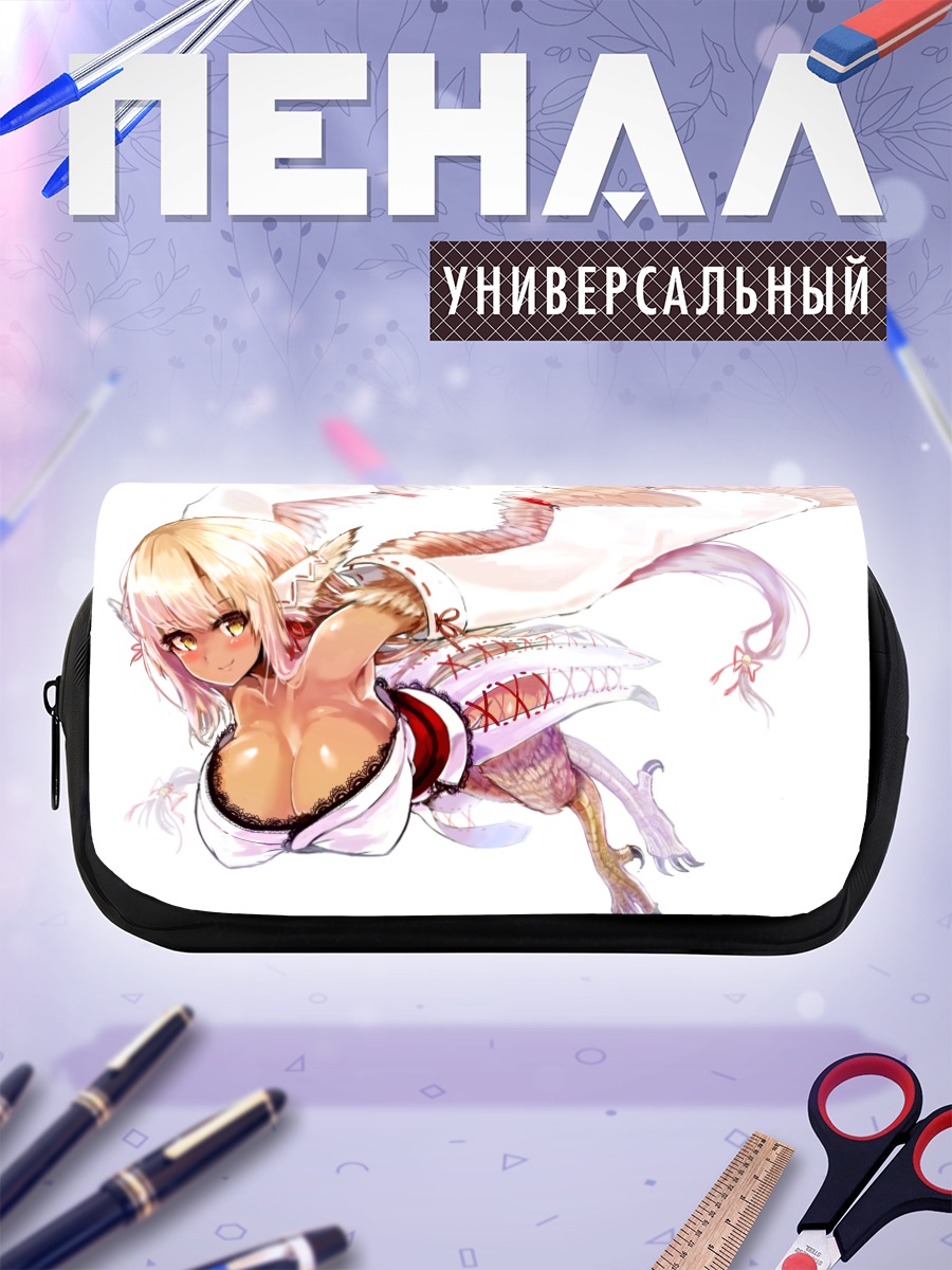 Пенал-косметичка Девушка в кимоно