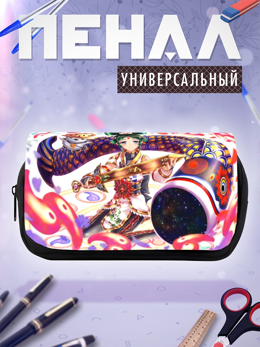 Пенал-косметичка Мику Хацунэ с мечом