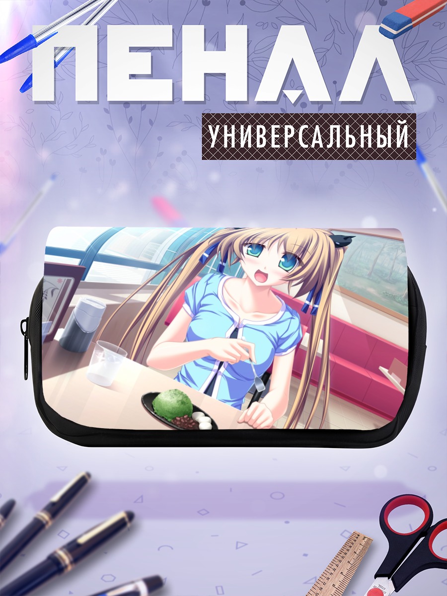 Пенал-косметичка Уи Хисагахара с десертом