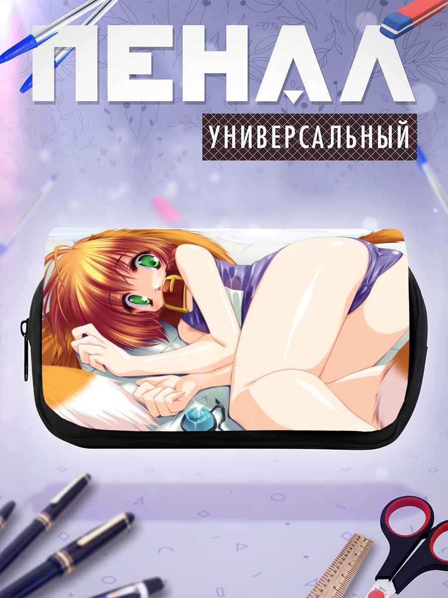 Пенал-косметичка Лисица в униформе