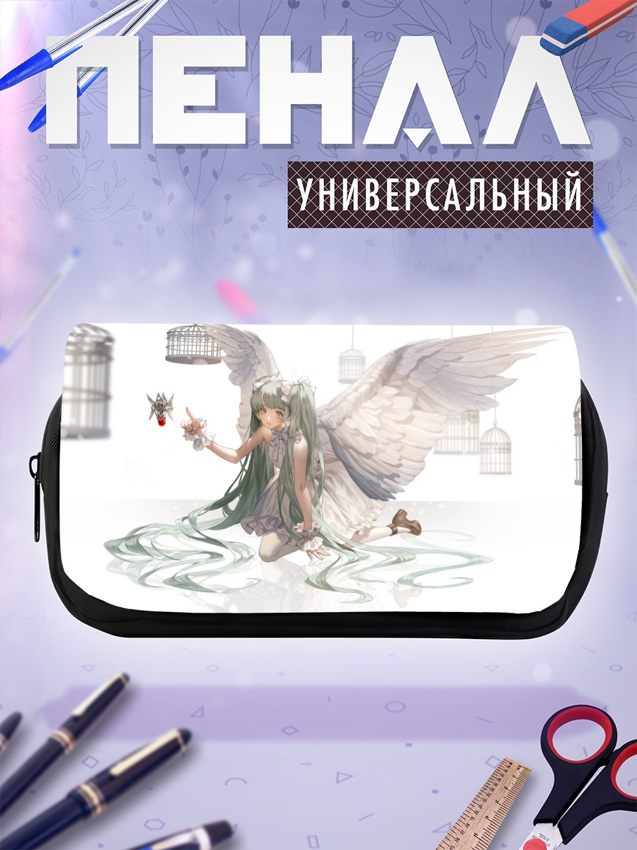 Пенал-косметичка Мику Хацунэ ангел