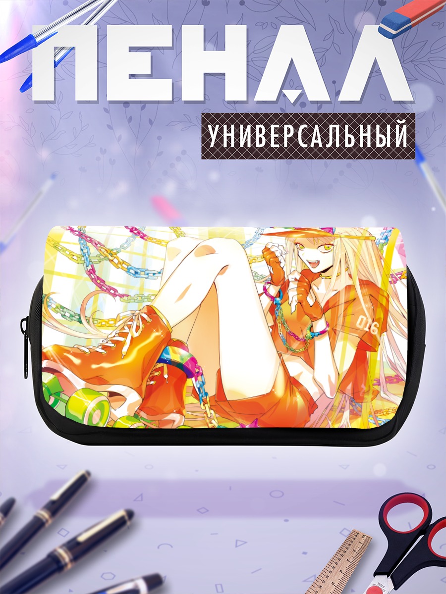Пенал-косметичка Зайка на роликах
