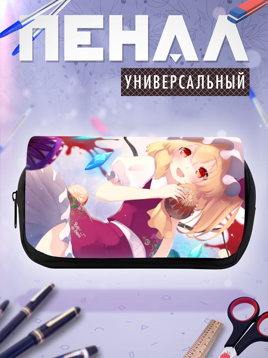 Пенал-косметичка Фландр Скарлет в цветах