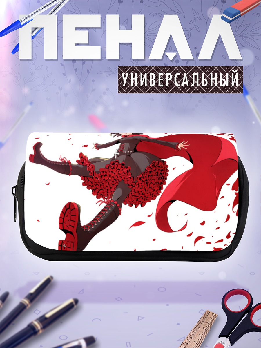 Пенал-косметичка Руби Роуз в лепестках