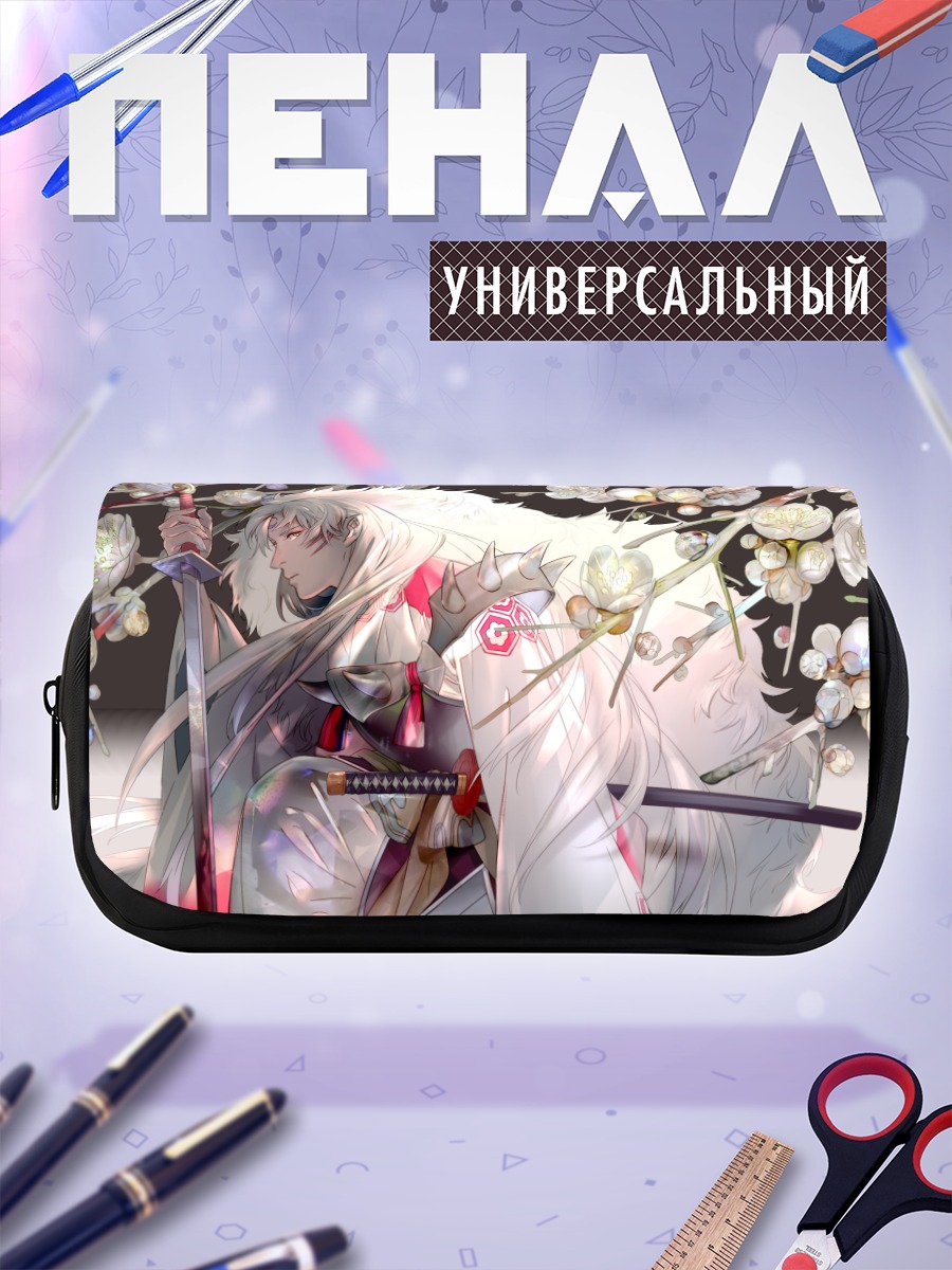 Пенал-косметичка Сессёмару в цветах