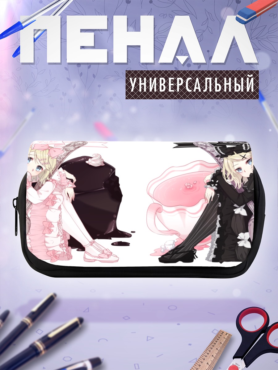Пенал-косметичка Рин Кагамин с тортом