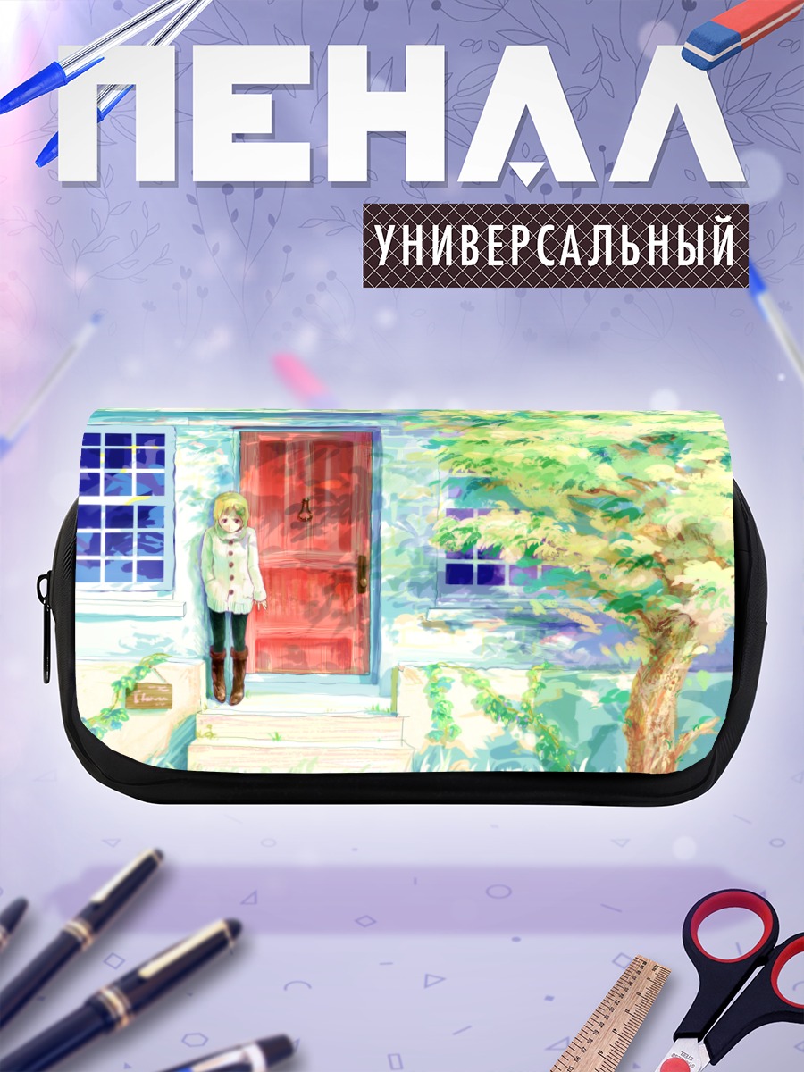 Пенал-косметичка Блондинка у двери