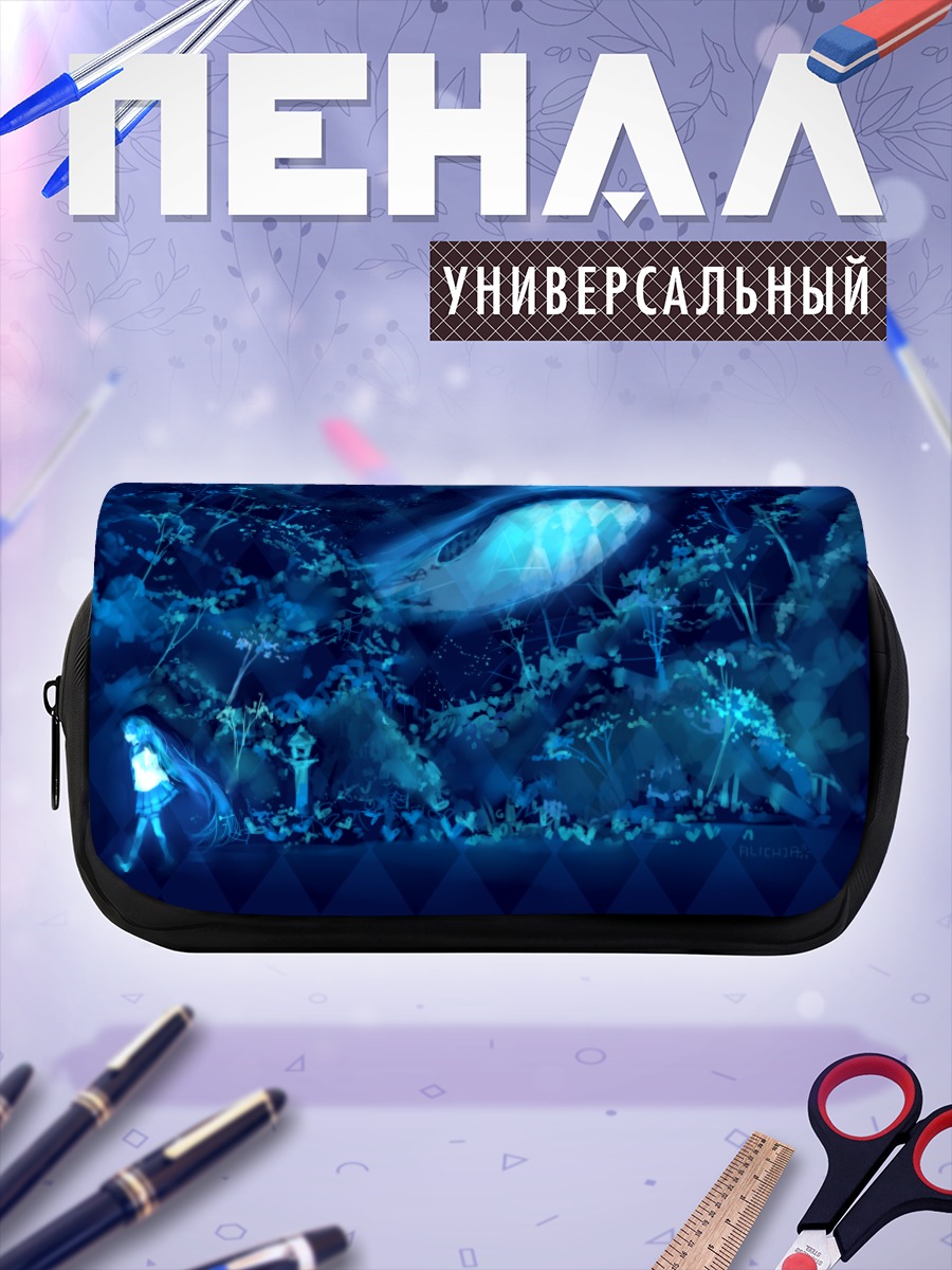 Пенал-косметичка Мику Хацунэ в полнолуние