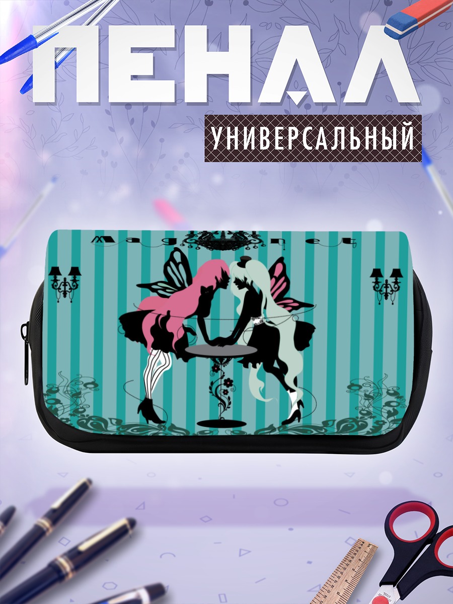 Пенал-косметичка Мику Хацунэ и Лука