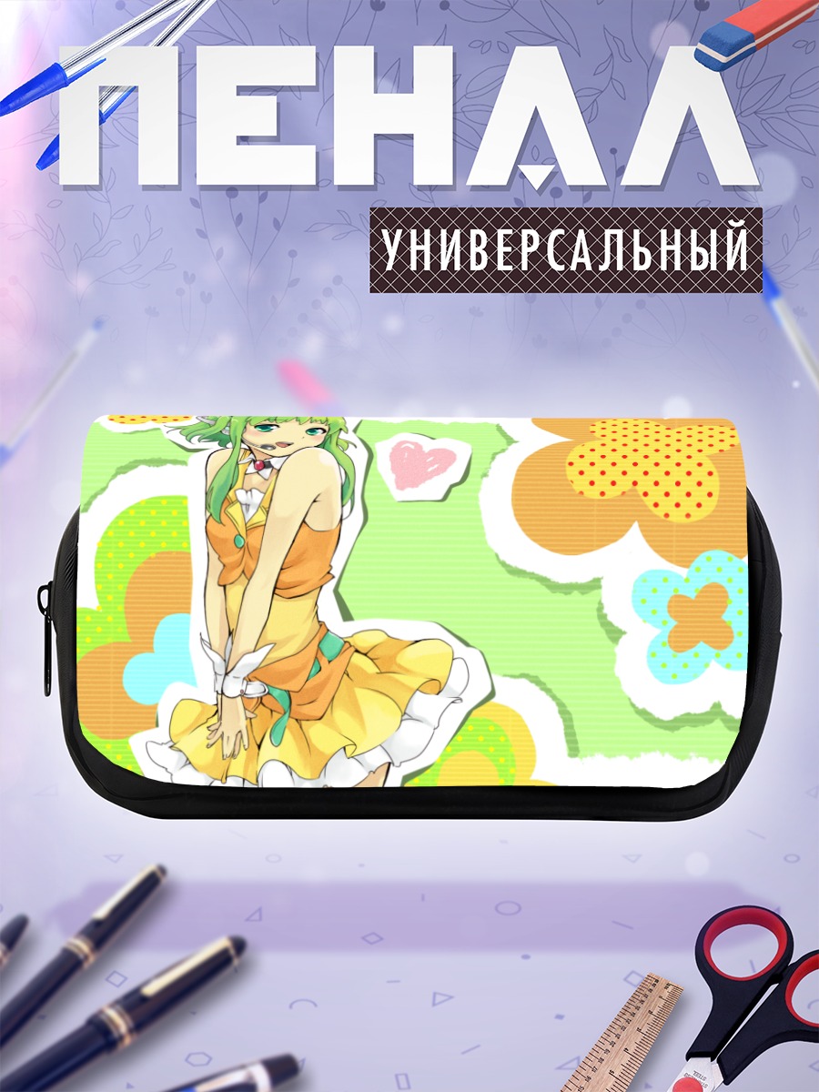 Пенал-косметичка Гуми в цветах