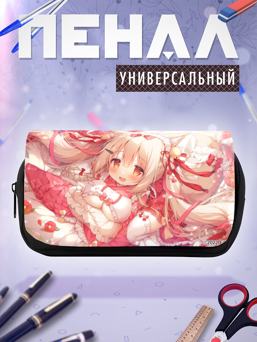 Пенал-косметичка Ангельский линк в кружевах