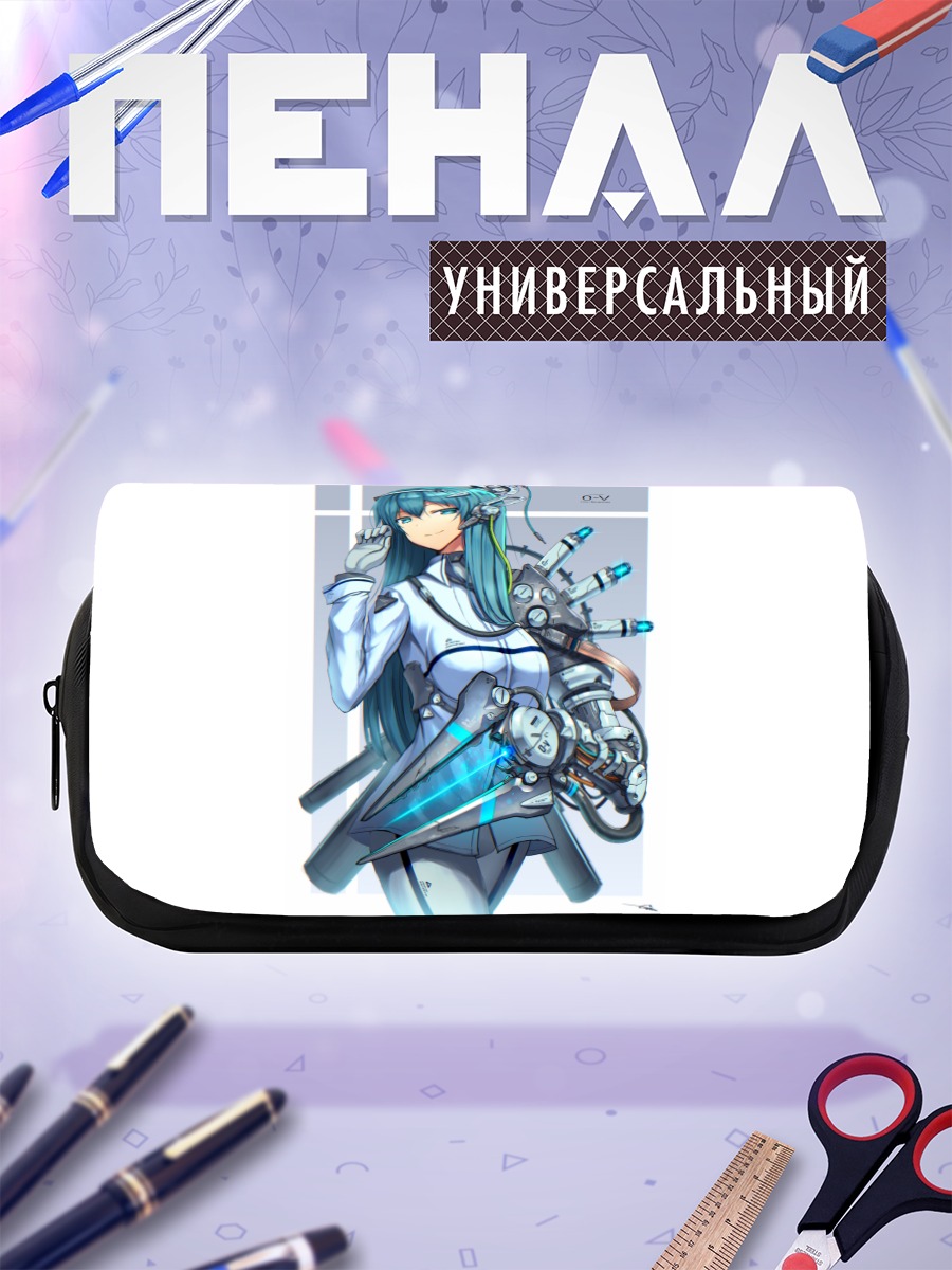 Пенал-косметичка Мику Хацунэ техник