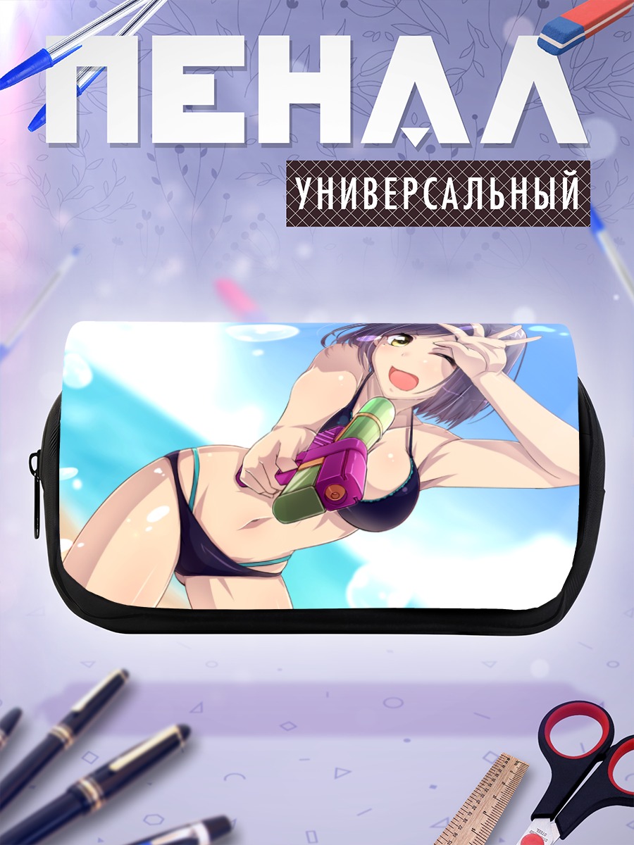 Пенал-косметичка Сидзука Рин на пляже