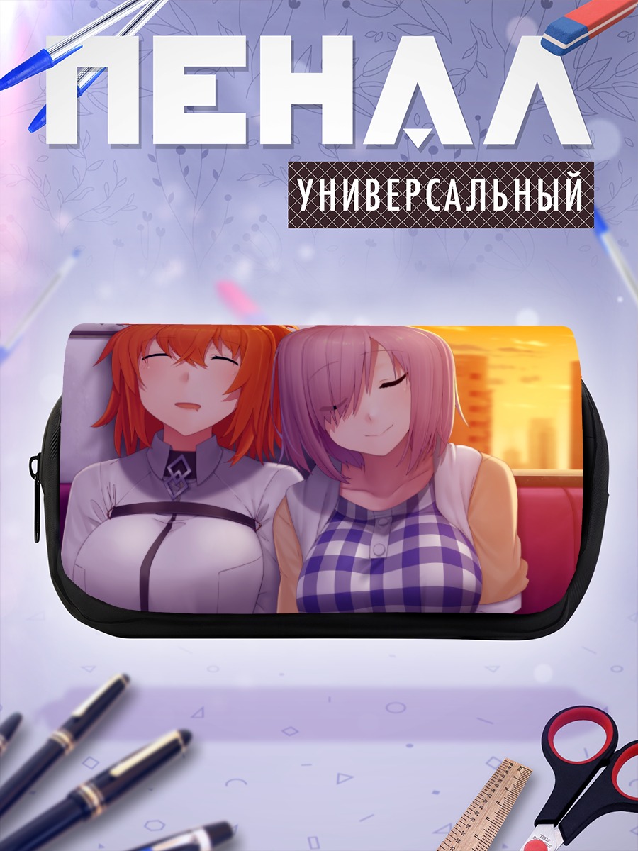 Пенал-косметичка Маш Кириелайт и Рицука