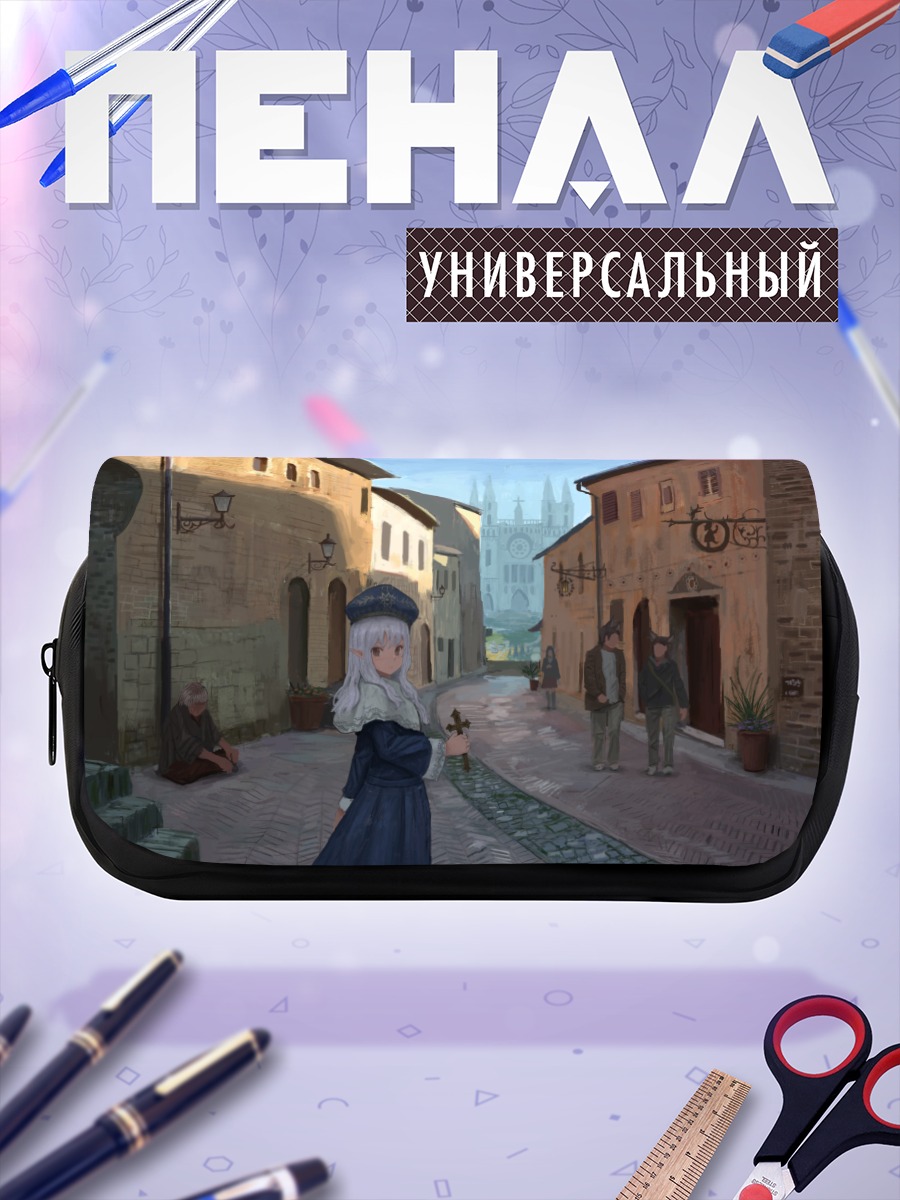 Пенал-косметичка Монахиня в городе