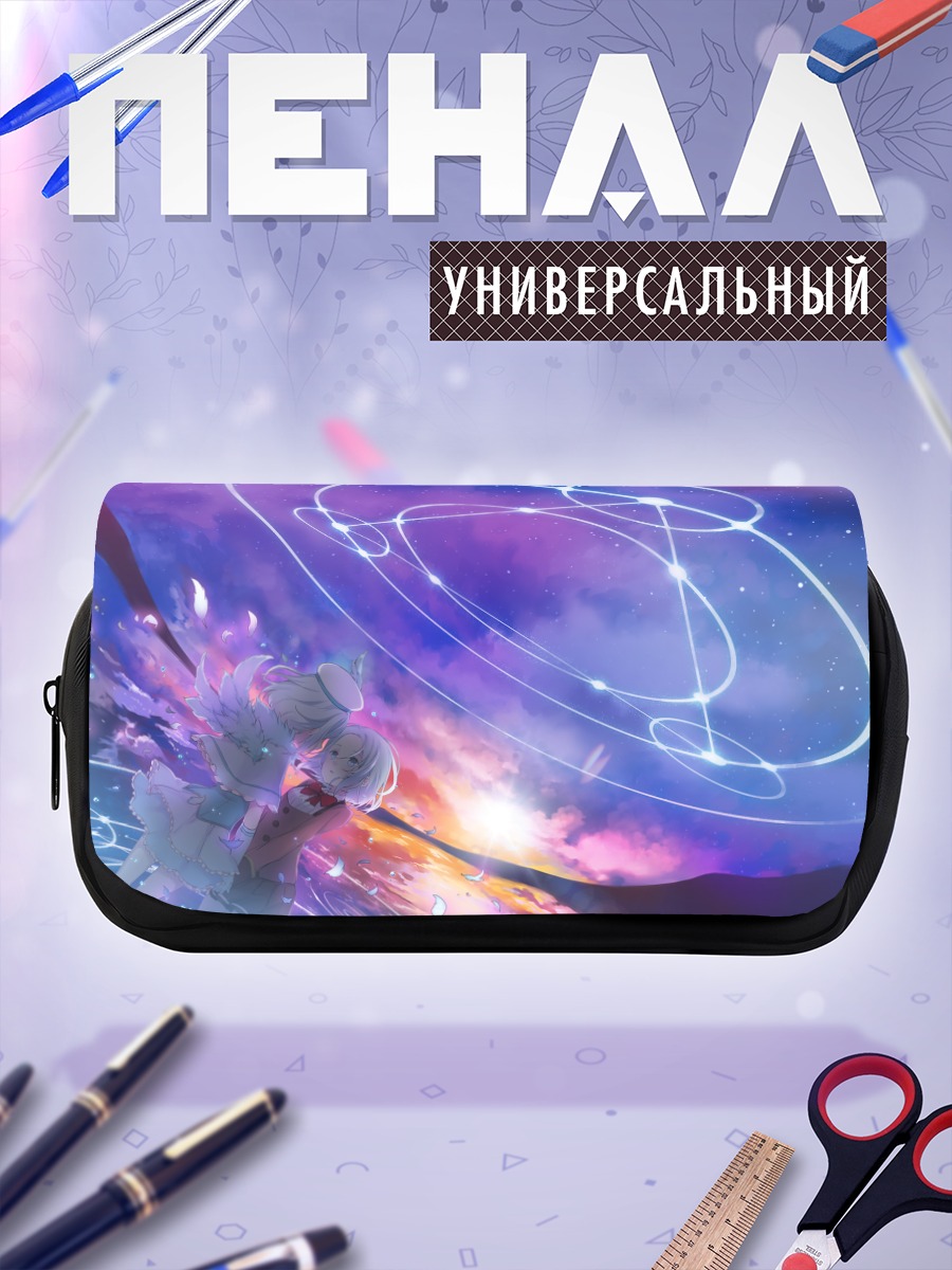 Пенал-косметичка Мику Хацунэ в звездах