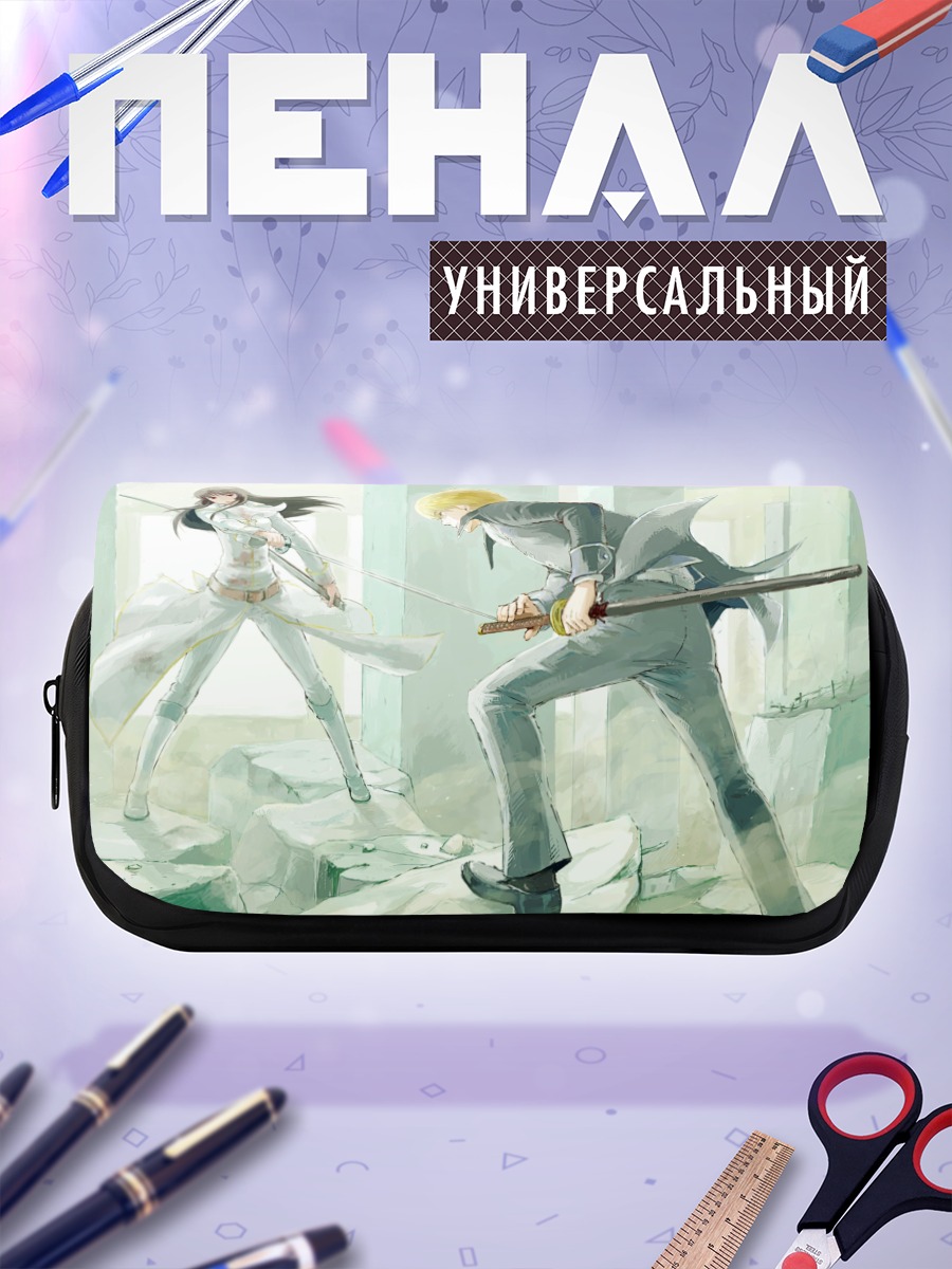 Пенал-косметичка Окита Сого и Нобуме Имаи