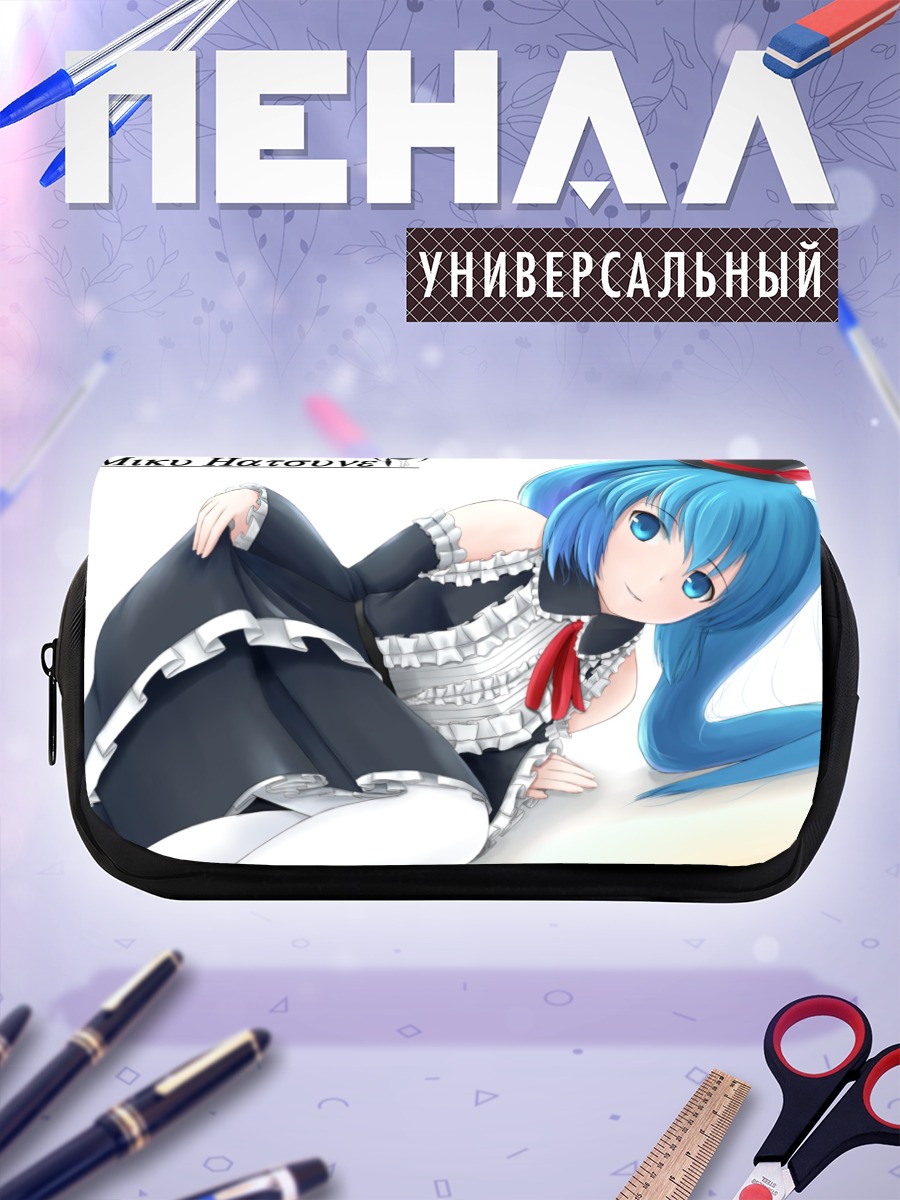 Пенал-косметичка Мику Хацунэ в платье