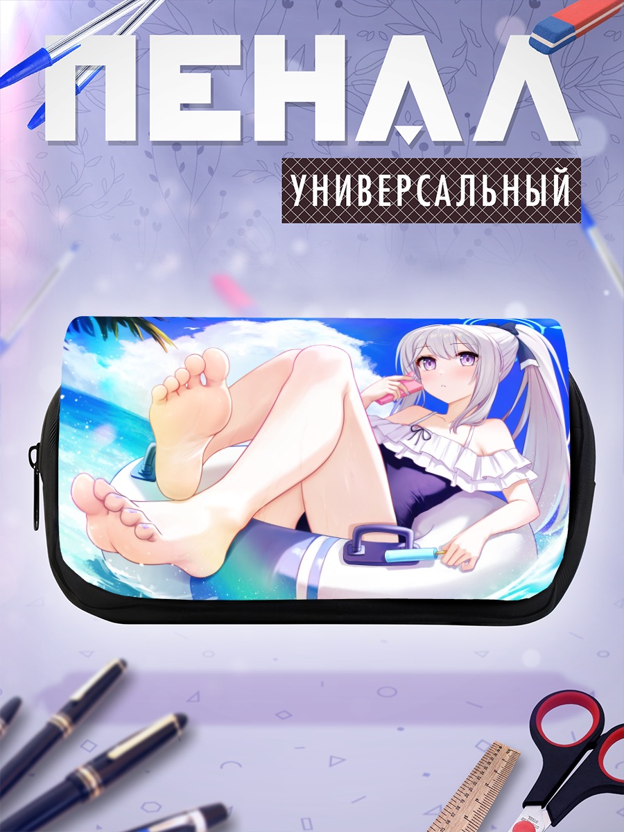 Пенал-косметичка Мияко Цукиюки на пляже
