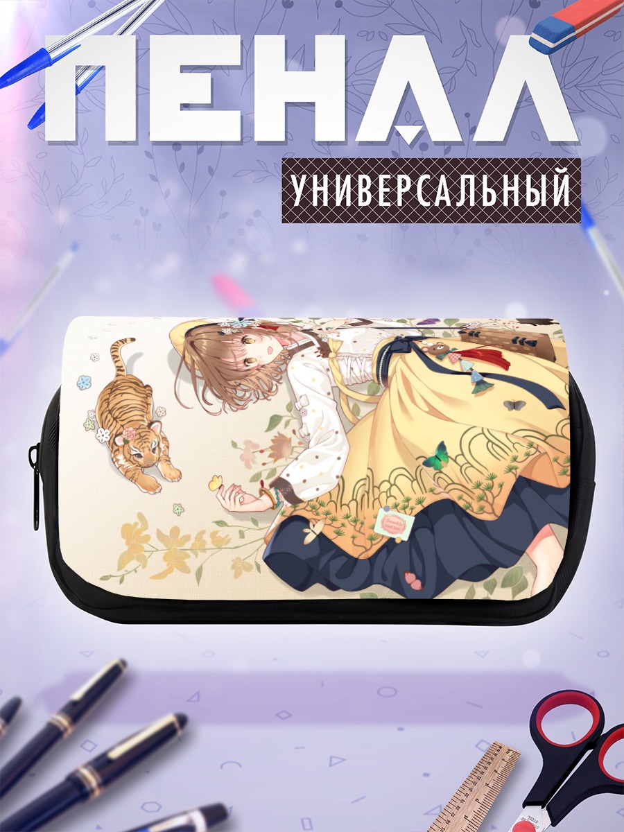 Пенал-косметичка Девушка в стиле лолита