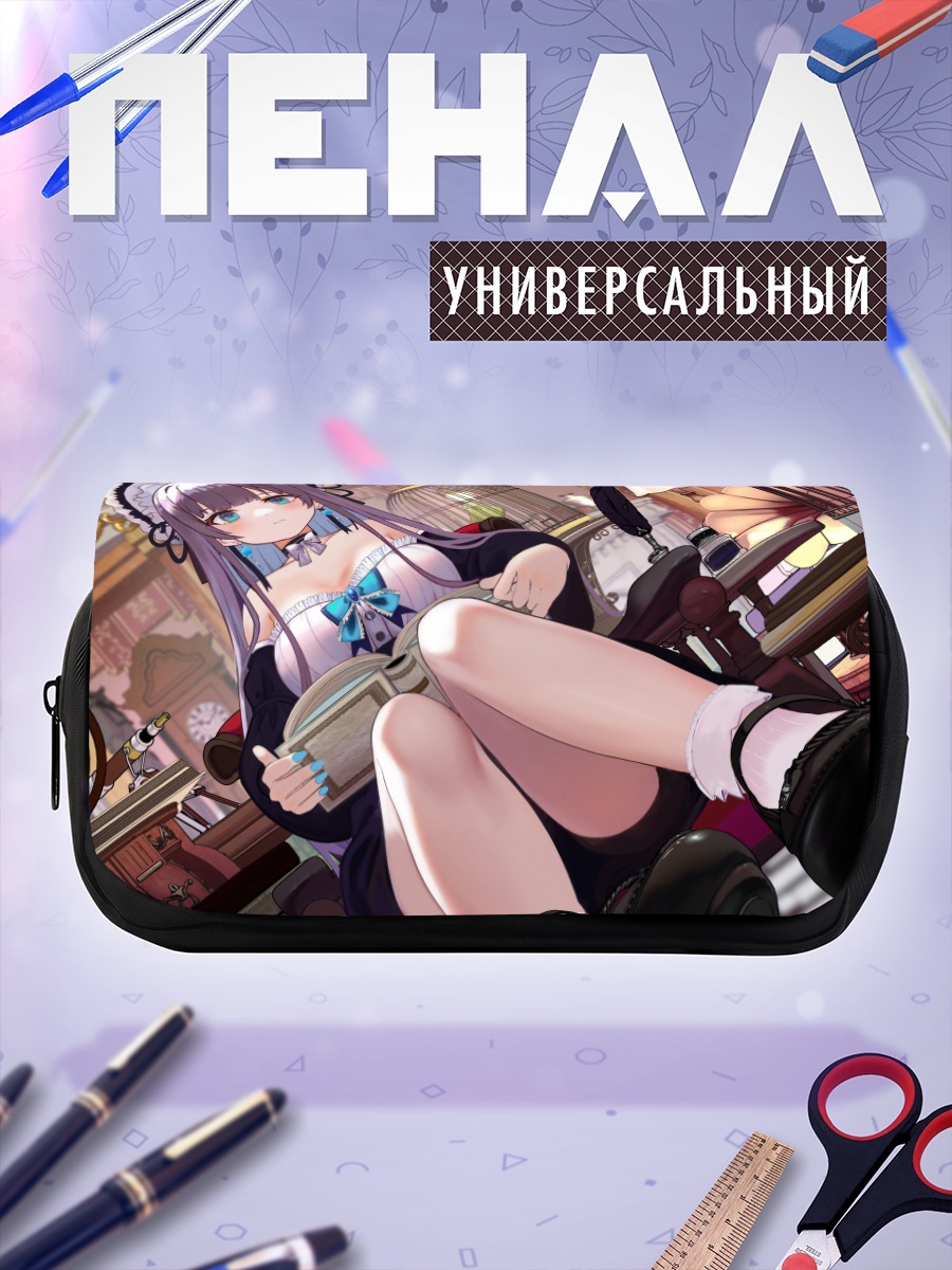 Пенал-косметичка Девушка в лолите