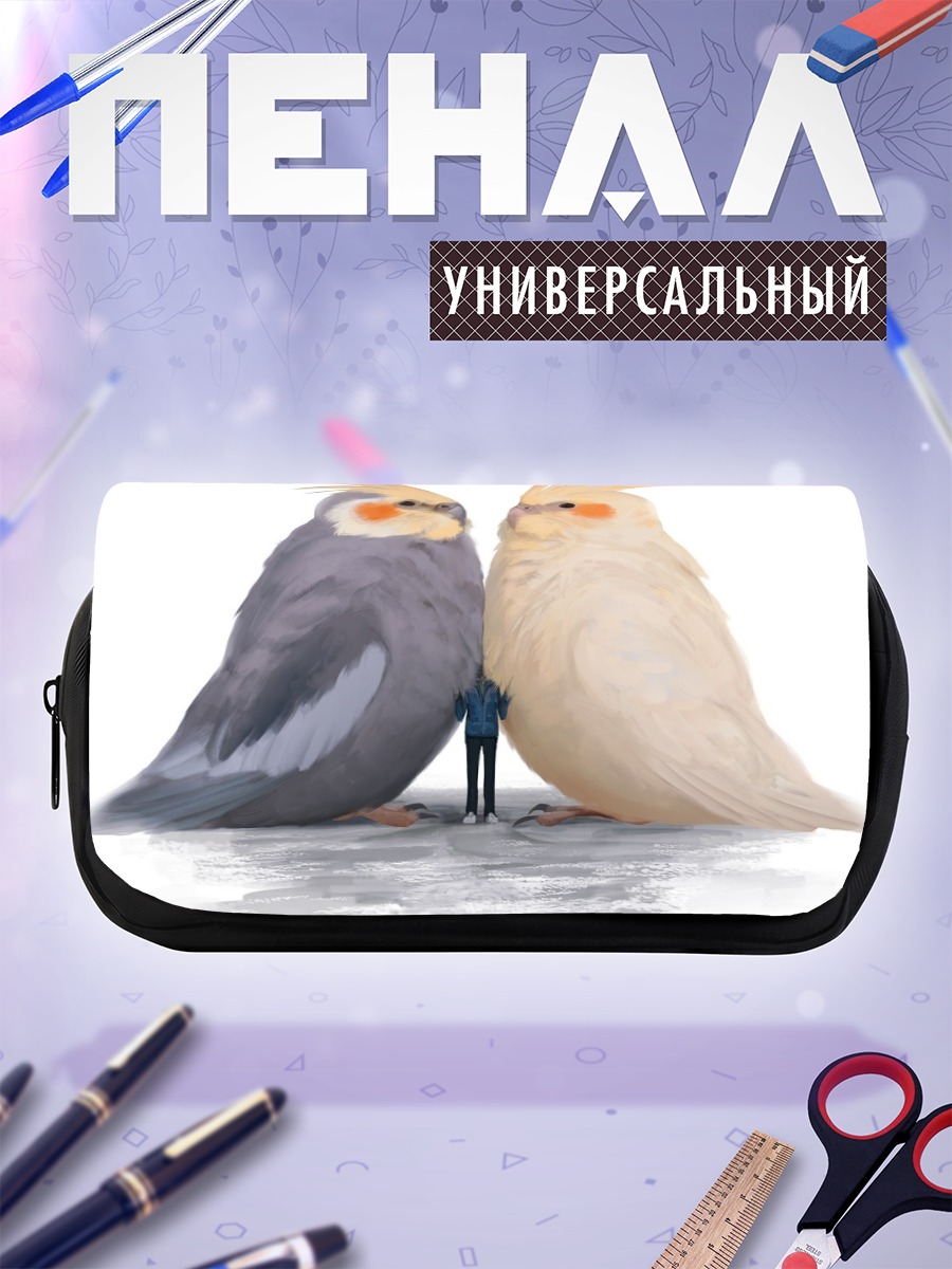 Пенал-косметичка Гигантские кореллы