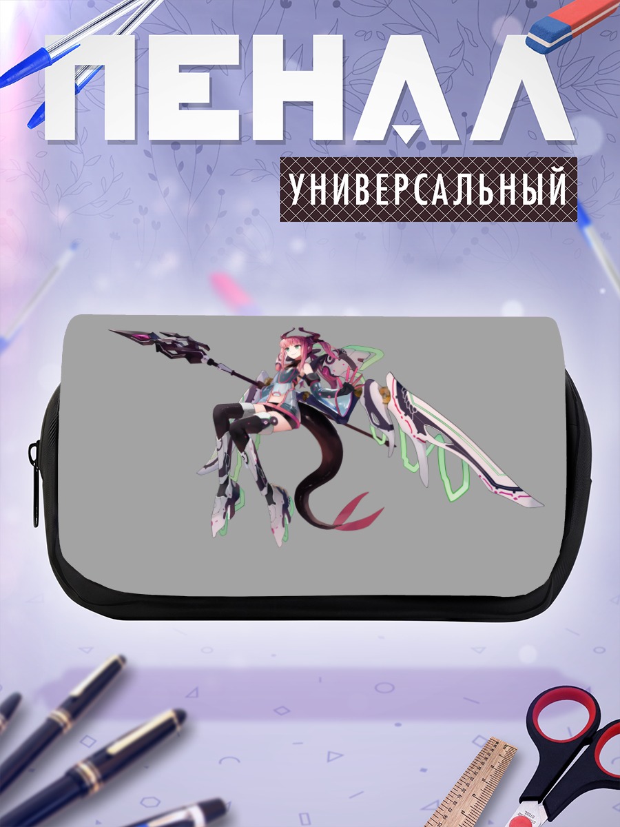 Пенал-косметичка Елизавета Батори с косой
