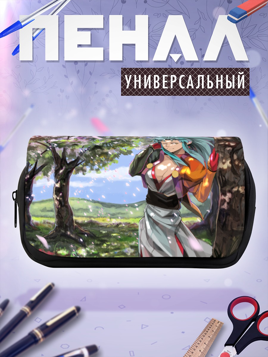 Пенал-косметичка Рёко Хакуби в саду