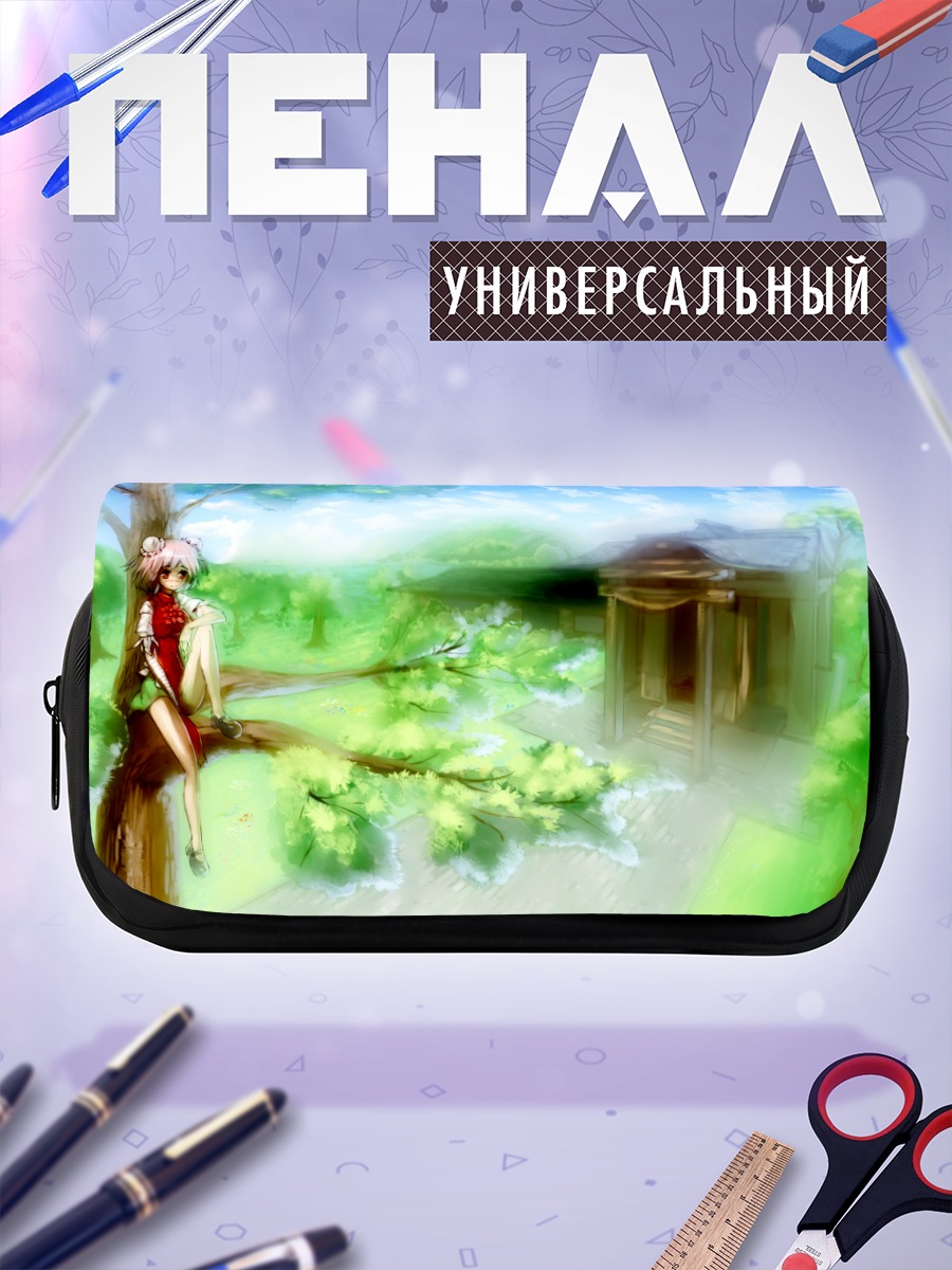 Пенал-косметичка Ибараки Касэн в саду