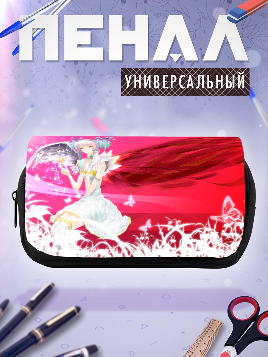 Пенал-косметичка Ангел с бабочками
