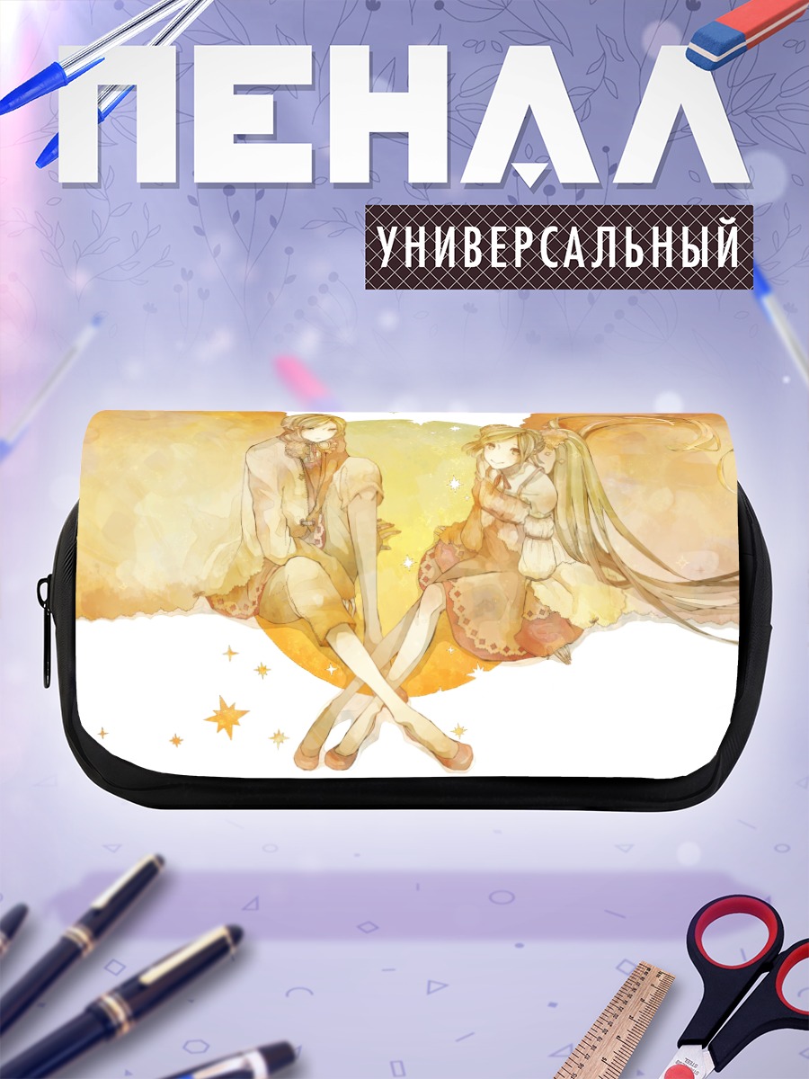Пенал-косметичка Мику Хацунэ и Микуо