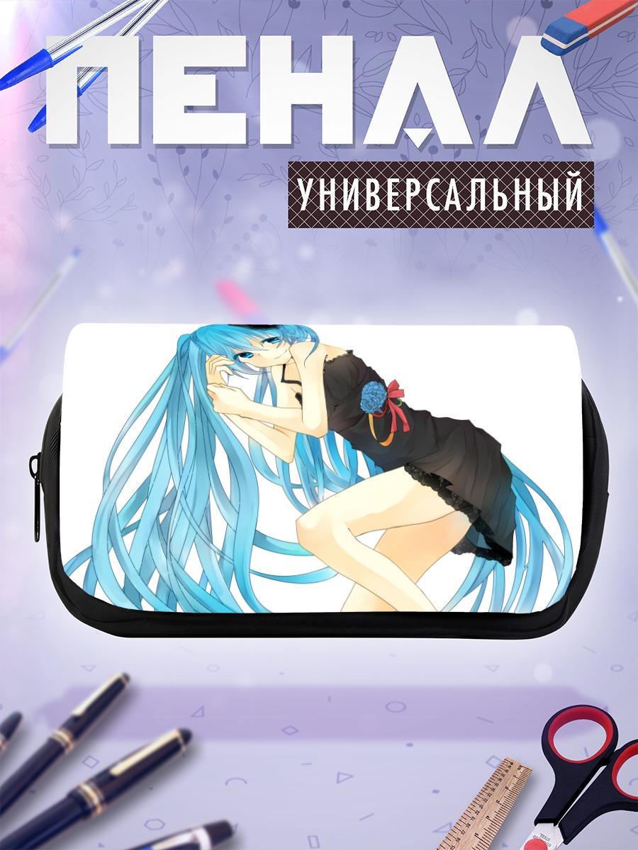 Пенал-косметичка Мику Хацунэ в платье