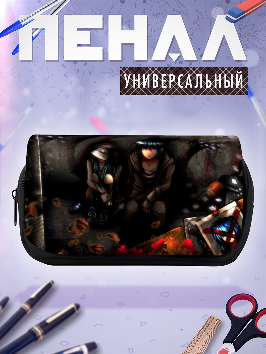 Пенал-косметичка Мику Хацунэ в тени