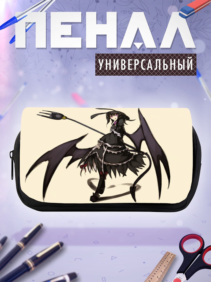 Пенал-косметичка Заячья девушка с косой