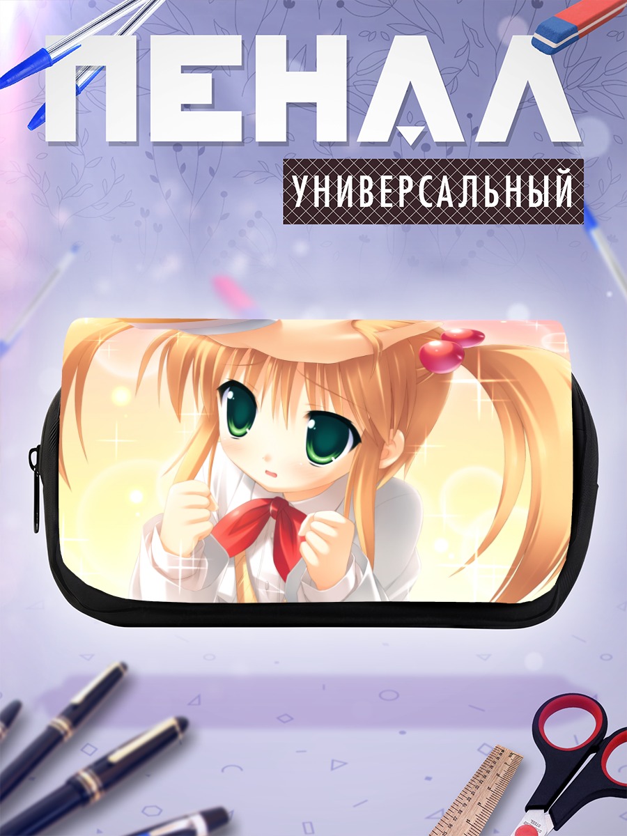 Пенал-косметичка Чиёко Хиираги в шляпе