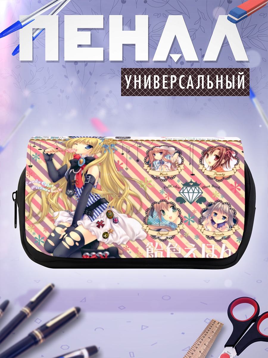 Пенал-косметичка Мику Хацунэ в стиле лолиты