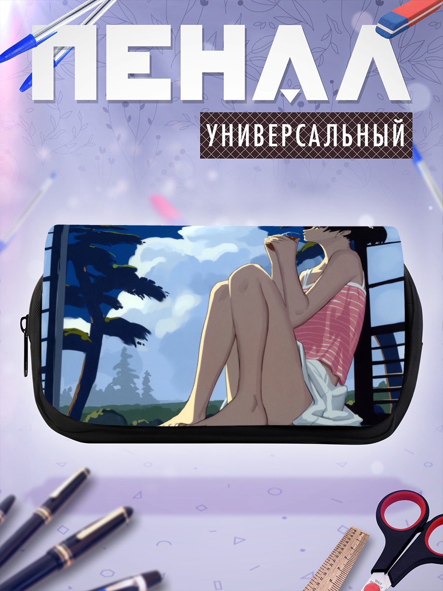 Пенал-косметичка Девушка под небом
