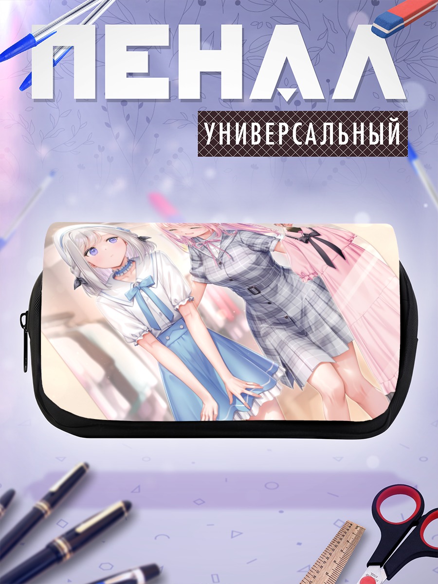 Пенал-косметичка Акари Химено и Юи Катагири