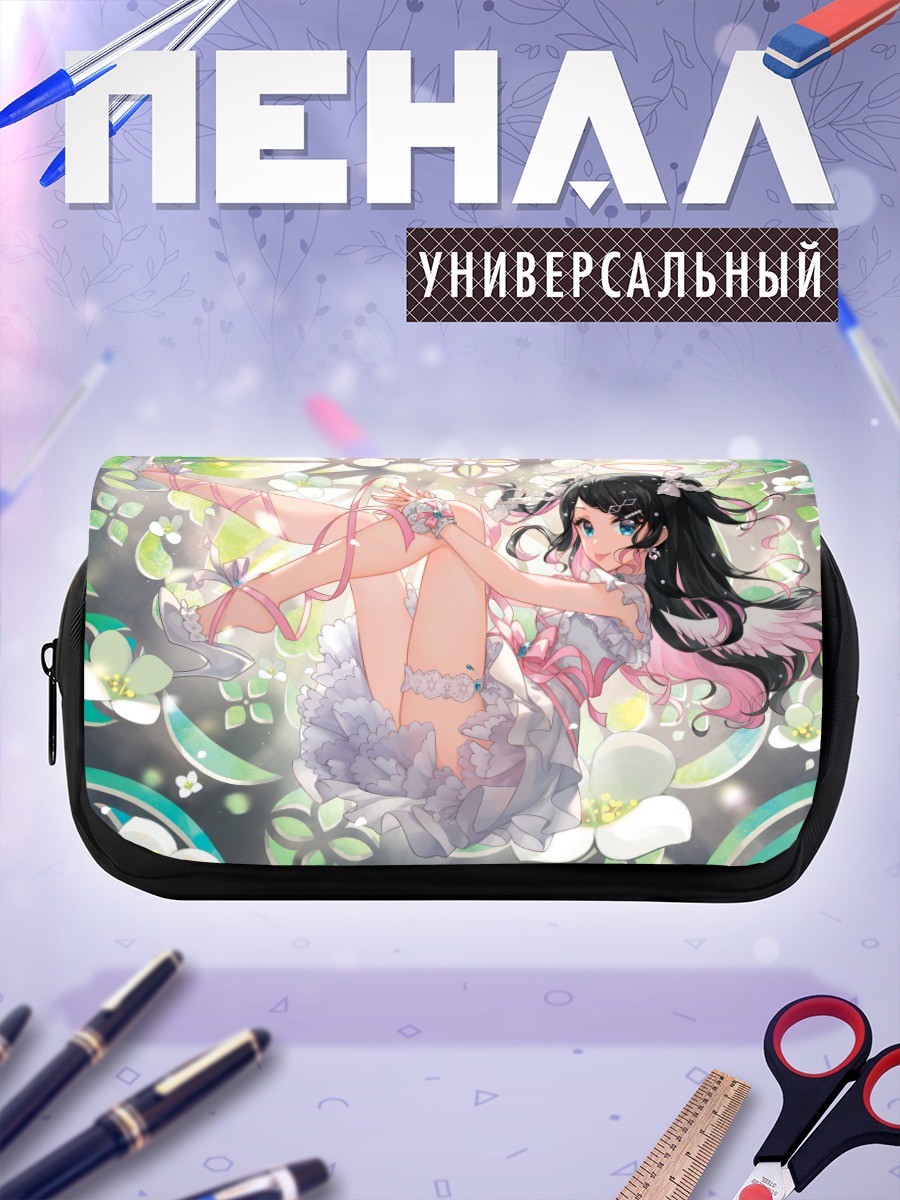 Пенал-косметичка Назуна Кага в цветах