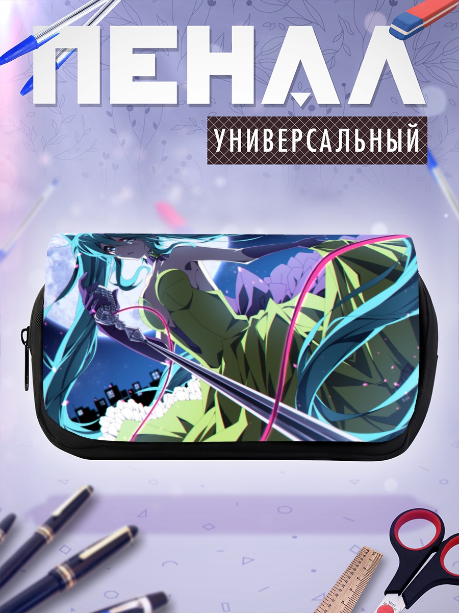Пенал-косметичка Мику Хацунэ в платье