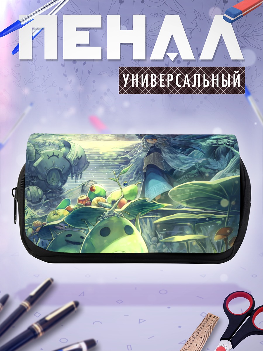 Пенал-косметичка Лесная нимфа с фруктами