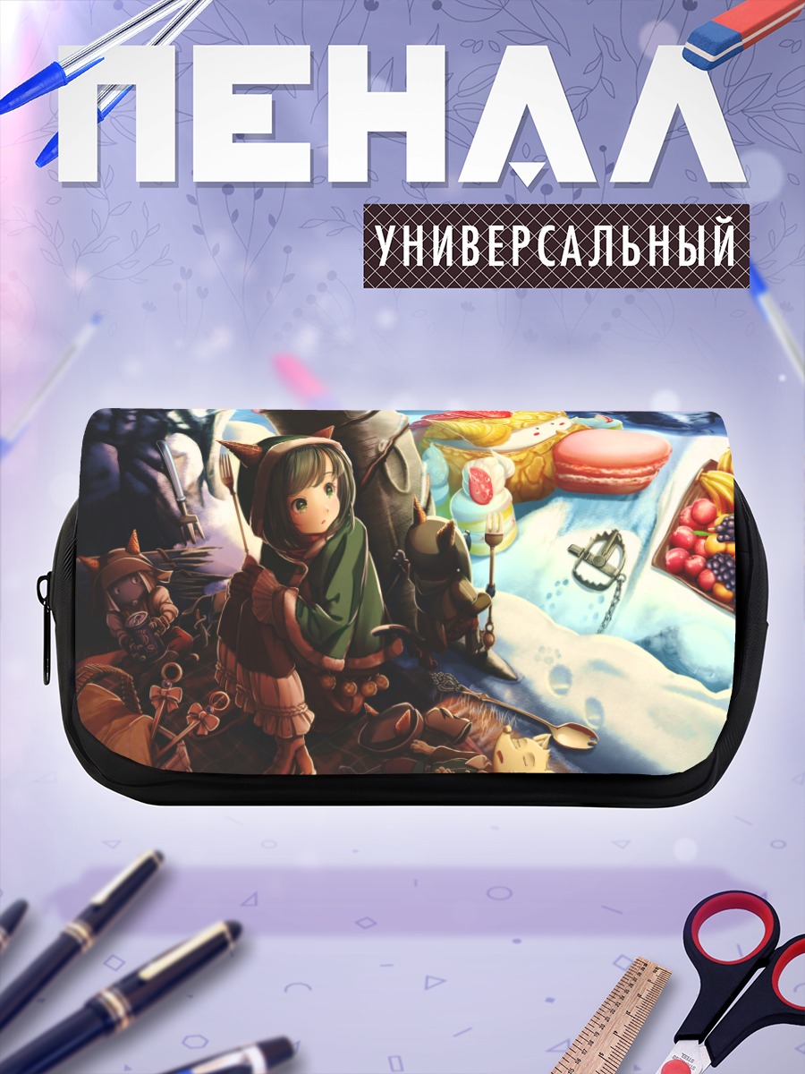 Пенал-косметичка Лесной пикник с десертами