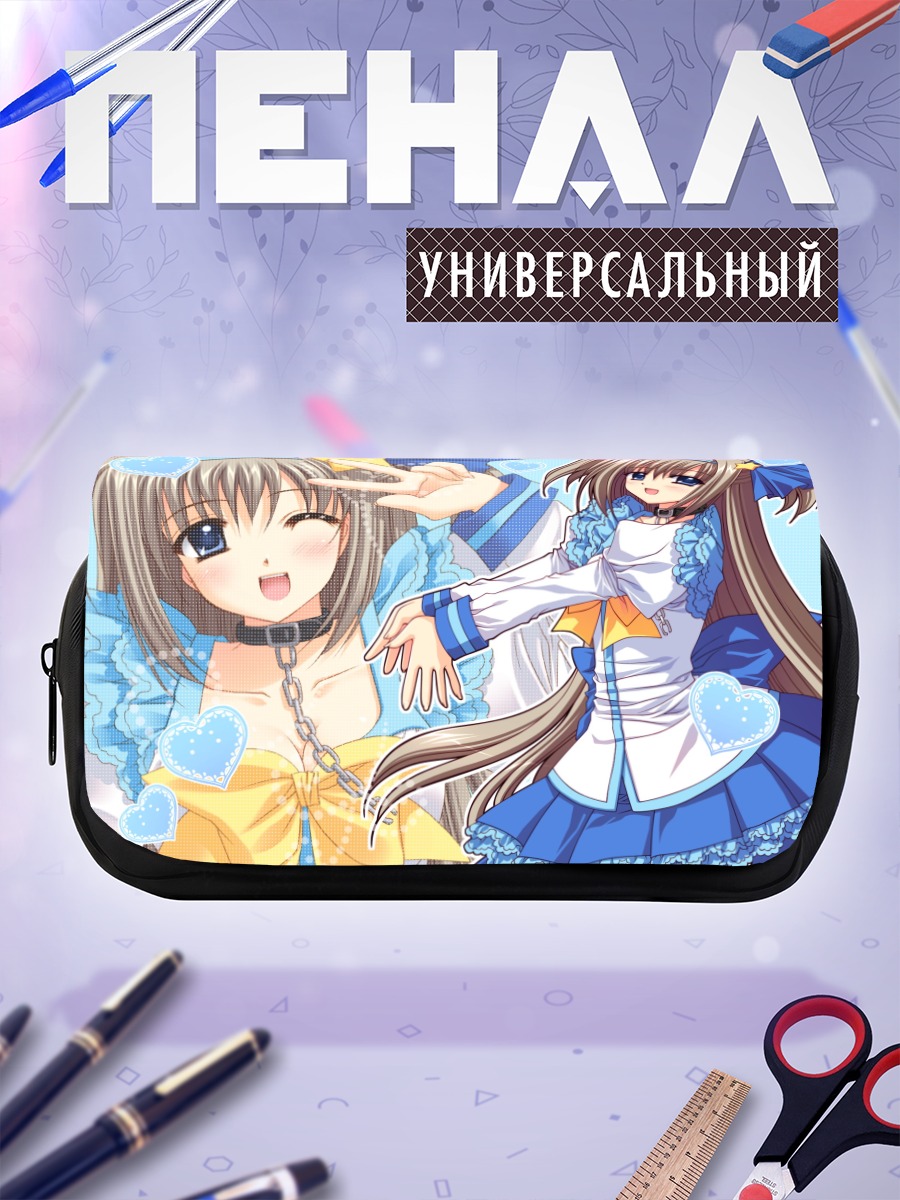 Пенал-косметичка Мику Хацунэ и подруга