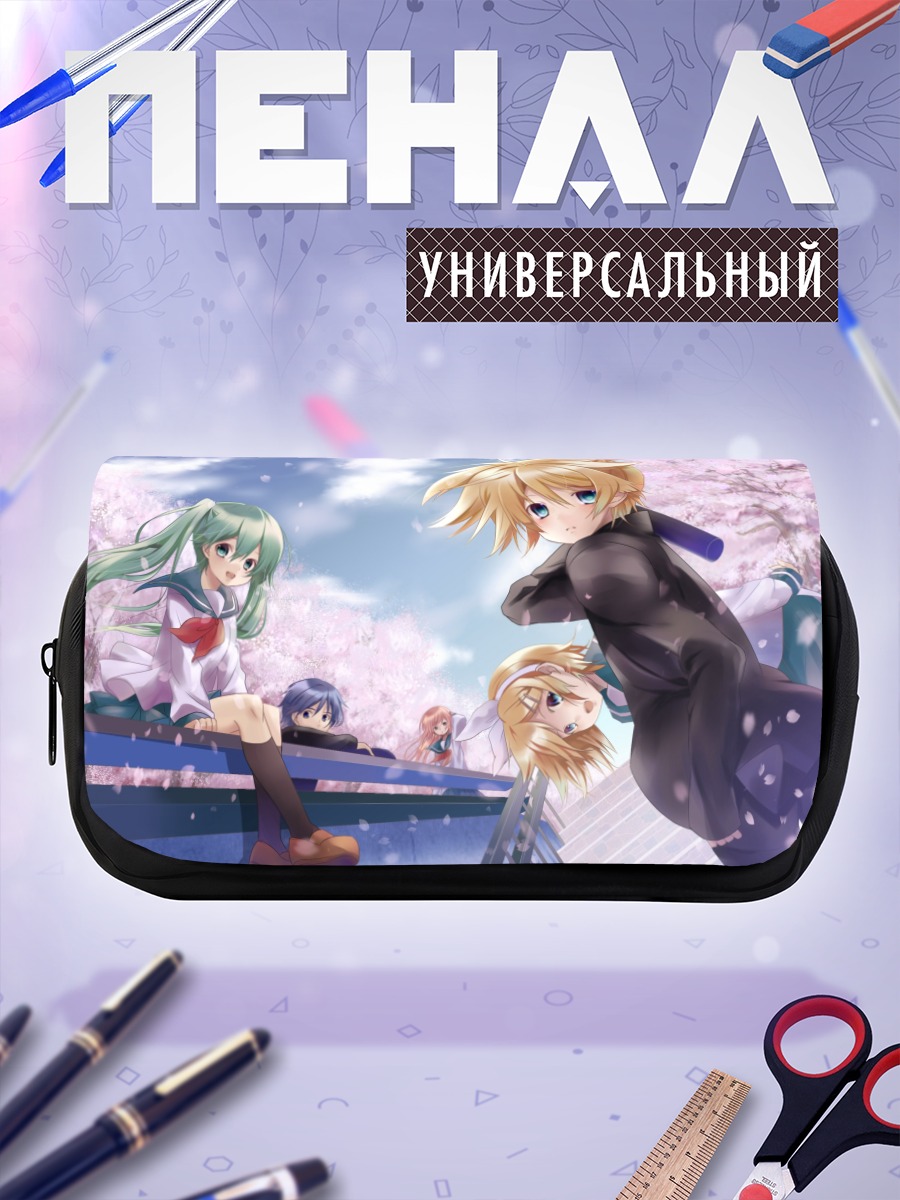 Пенал-косметичка Мику Хацунэ в сакуре