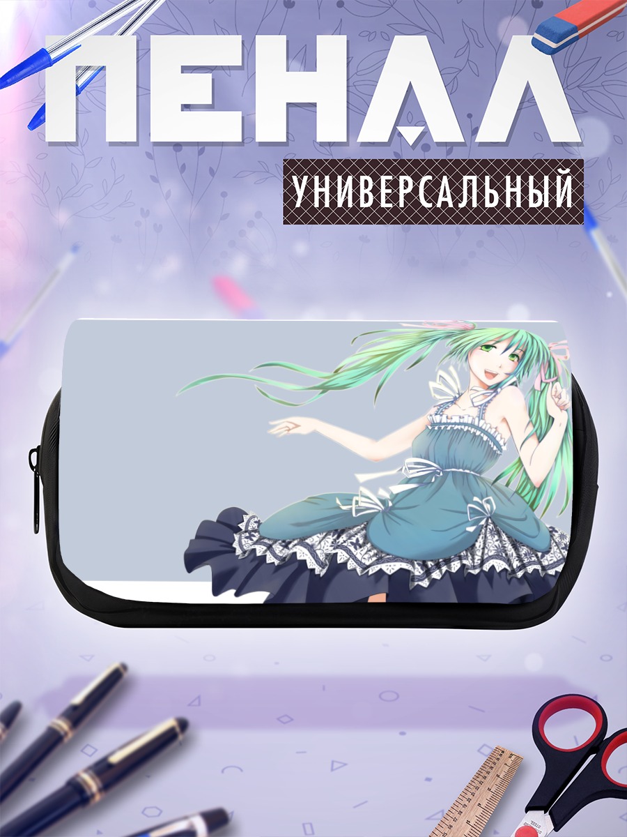 Пенал-косметичка Мику Хацунэ в платье