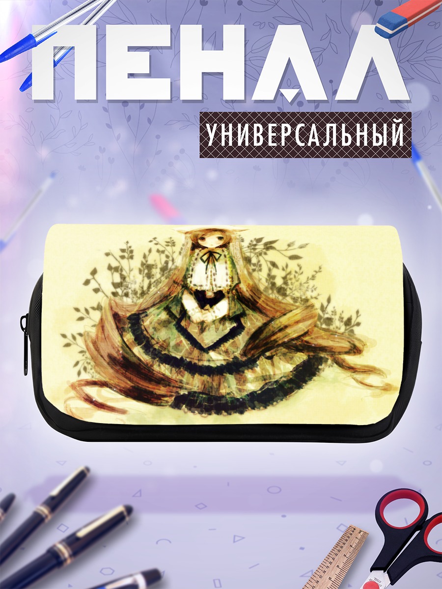 Пенал-косметичка Суйсэйсэки в цветах