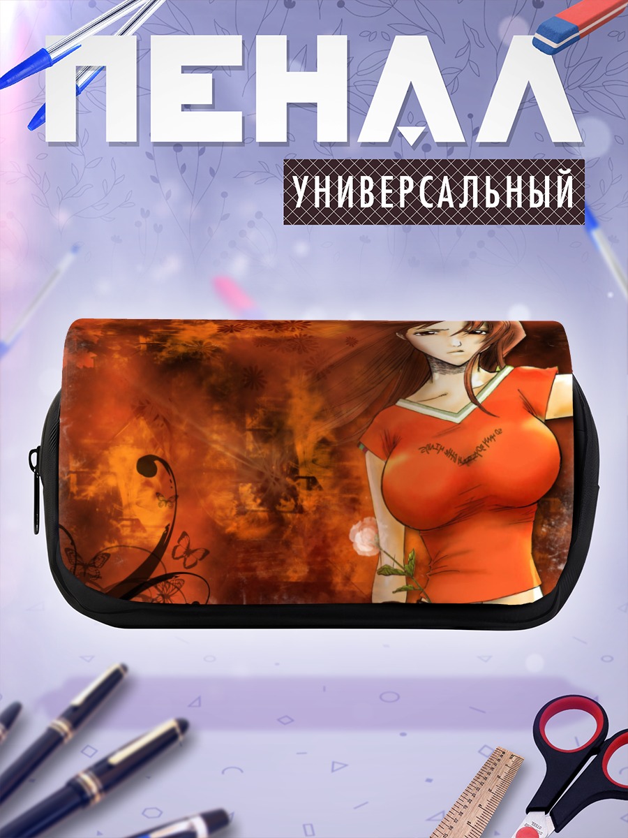 Пенал-косметичка Орихиме Иноуэ в цветах