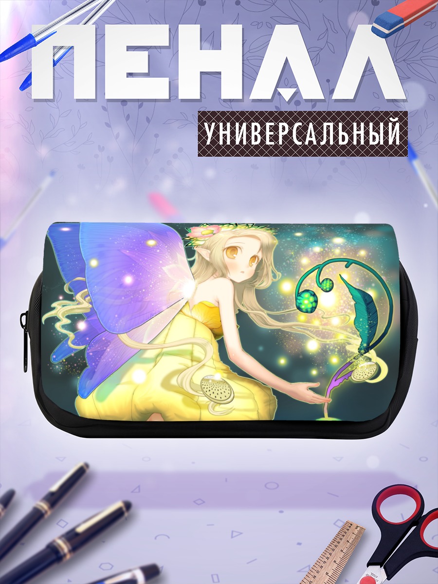 Пенал-косметичка Лесная фея с цветком