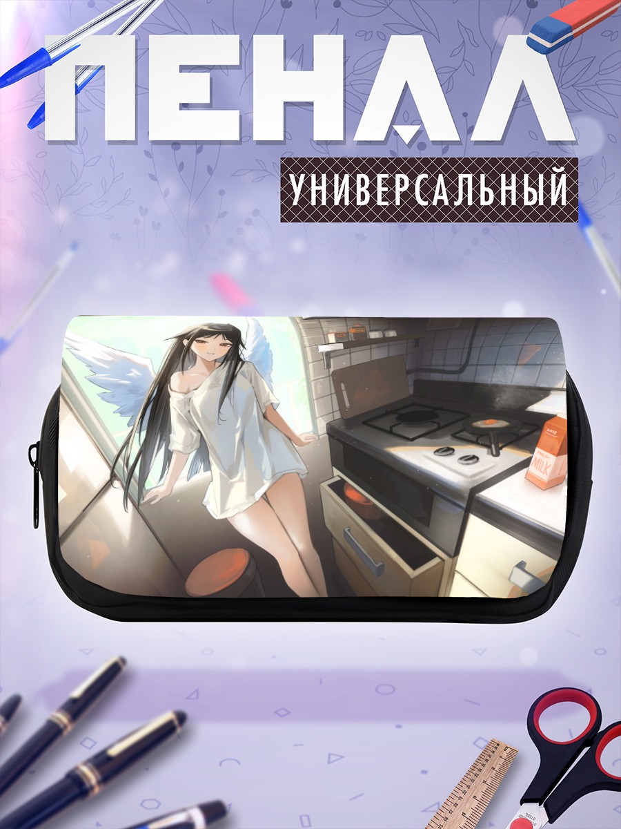 Пенал-косметичка Ангел на кухне